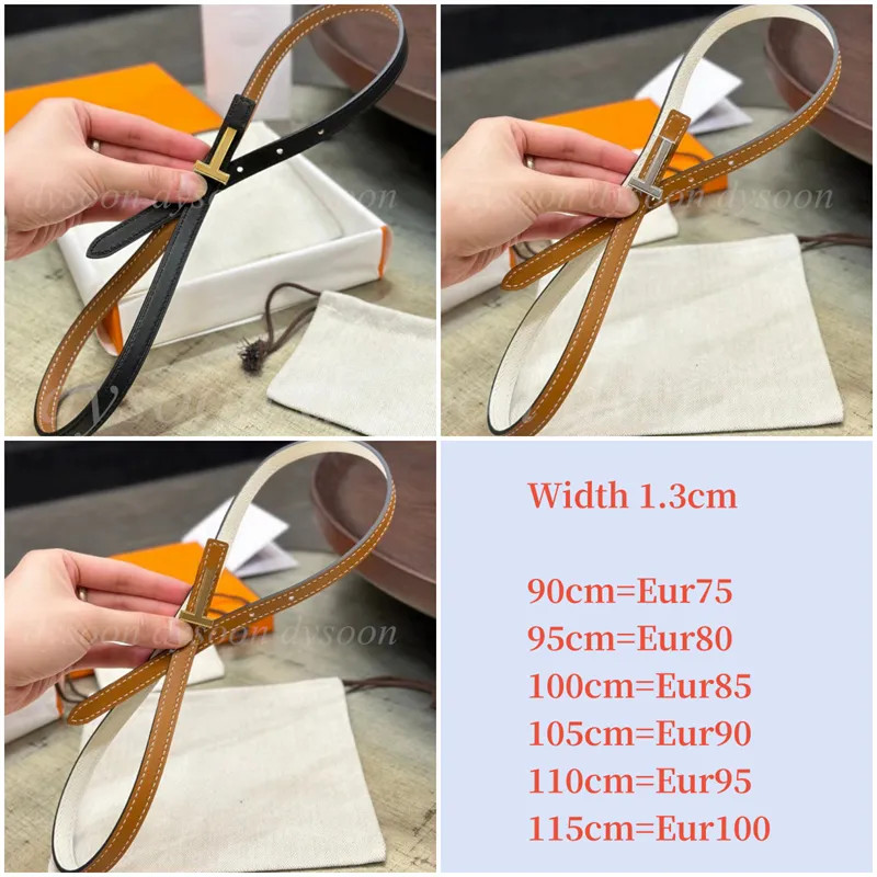 Top Quality Women Belt Width 1.3cm Length 90cm-115cm With Box and Bag 26871 | DHGate