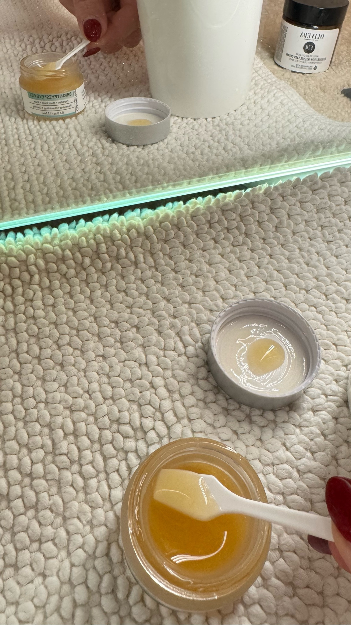 Bright eyes, here we come ✨ The Clearstream Bright Eyes gel is my new go-to for hydration and reducing puffiness. Packed with nourishing ingredients, it’s perfect for giving your under-eye area a refreshed, awake look—especially after late nights or early mornings. A little goes a long way!

Have you tried this yet?

#SkincareEssentials #BrightEyes #CleanBeauty #HydratedGlow

#LTKBeauty #LTKFindsUnder50 #LTKGiftGuide