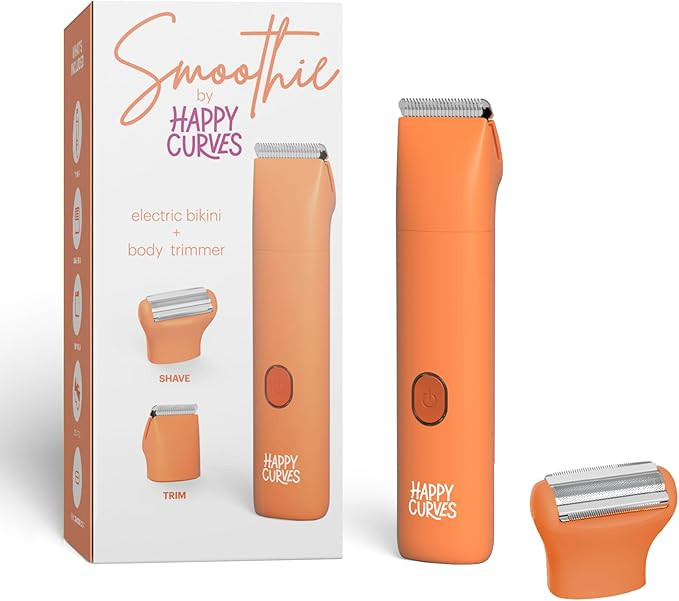 Smoothie Bikini Trimmer - Electric Razor for Women, Waterproof Hair Trimmer with Adjustable Guard... | Amazon (US)