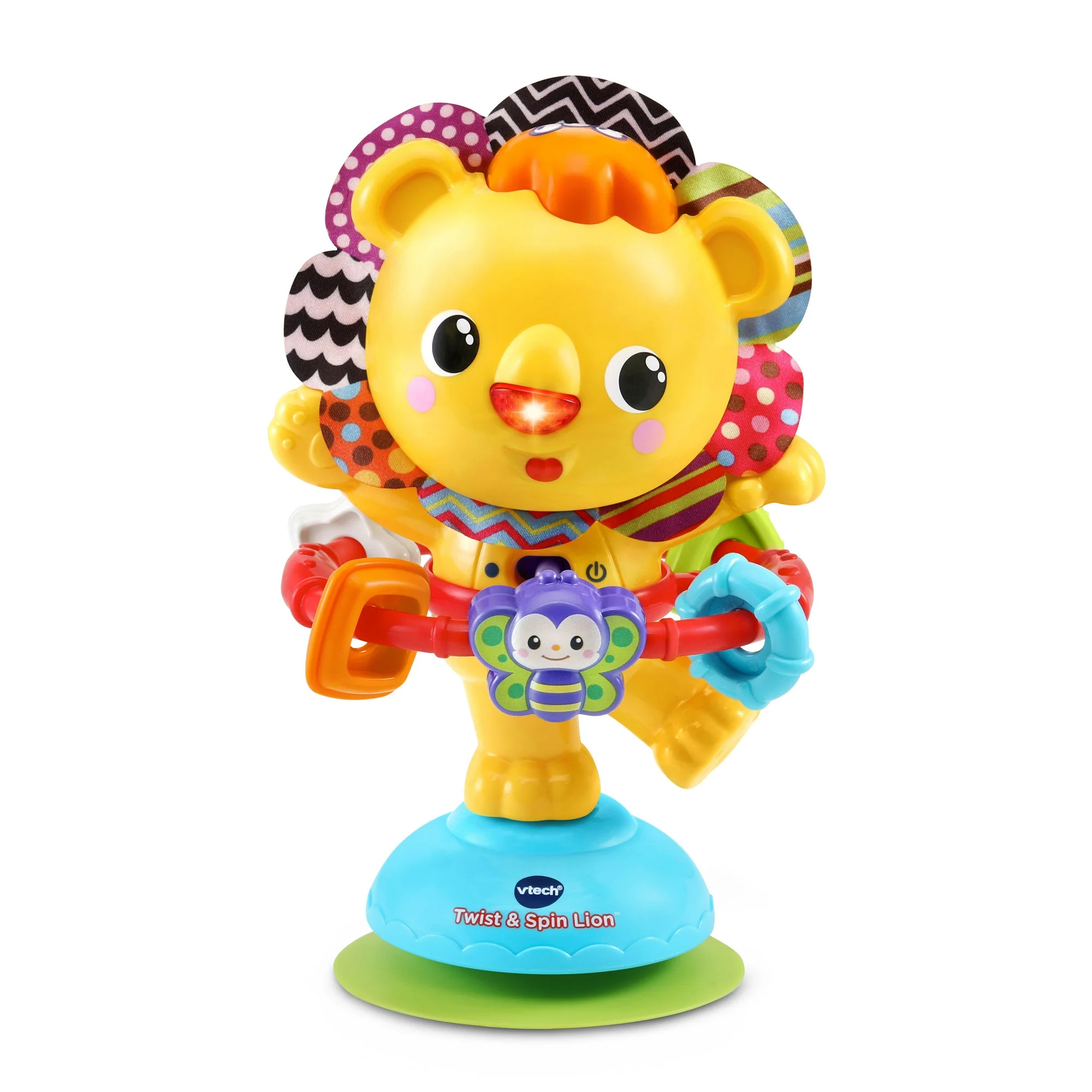 VTech Baby Twist and Spin Lion Rattle With Suction Cup | Walmart (US)