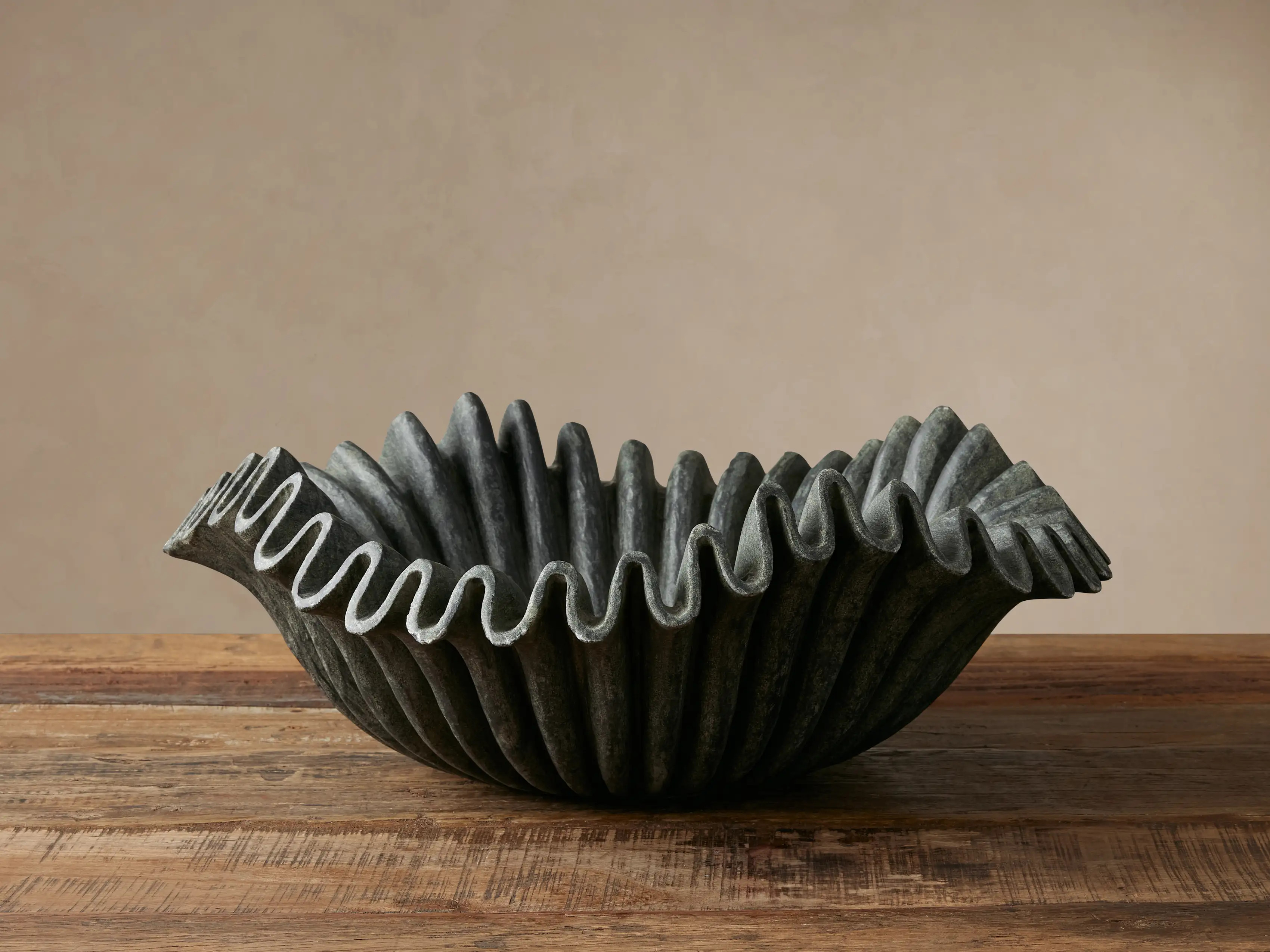 Edel Ruffle Flautaro Bowl | Arhaus