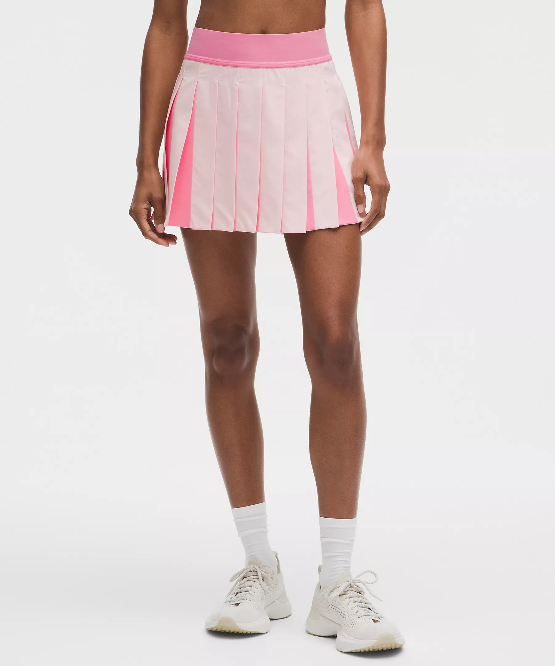 Peek-A-Boo Pleat Mid-Rise Tennis Skirt | Lululemon (US)