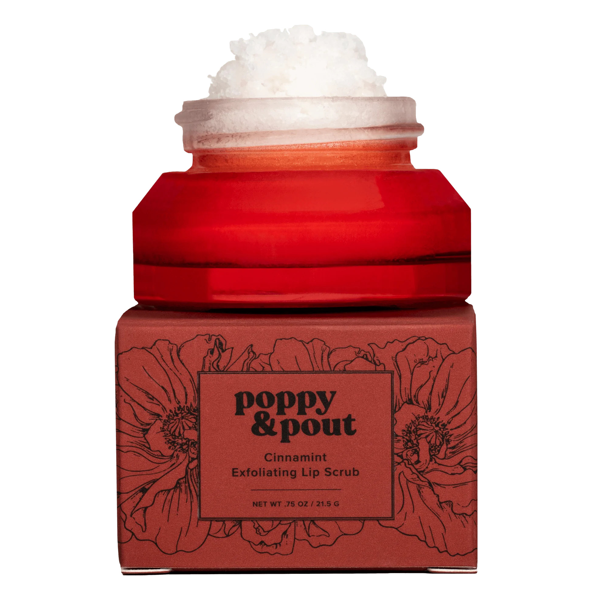 Lip Scrub, Original, Cinnamint | Poppy & Pout