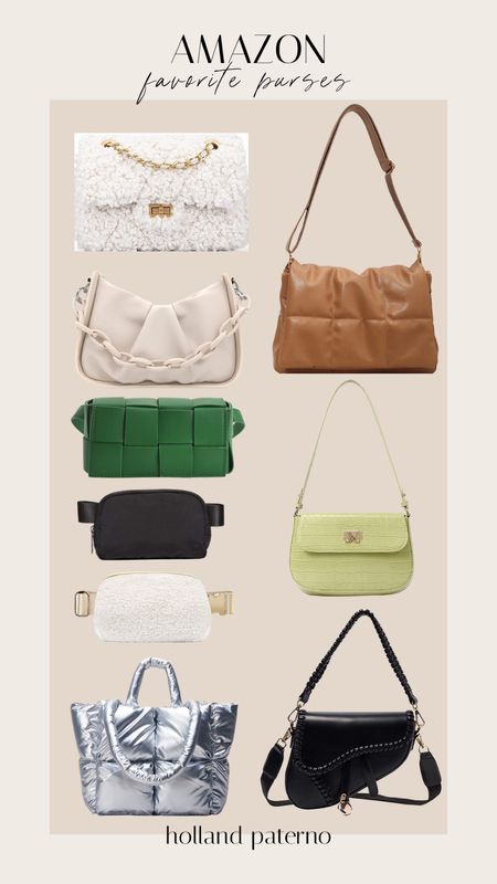 Cutest purses all from Amazon! #purse #bag 

#LTKunder100 #LTKtravel #LTKworkwear