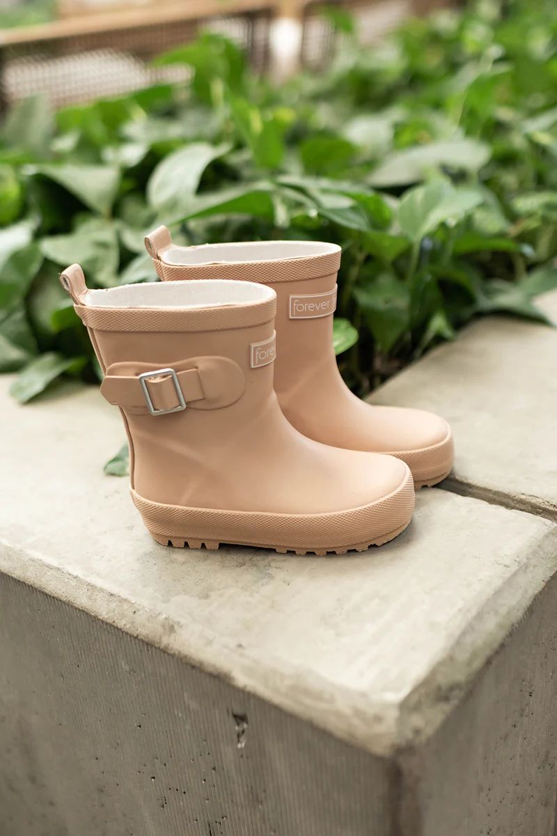 Tan Rain Boots | Forever French