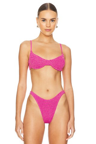 Bond Eye Gracie Balconette Bikini Top in Wildberry from Revolve.com | Revolve Clothing (Global)