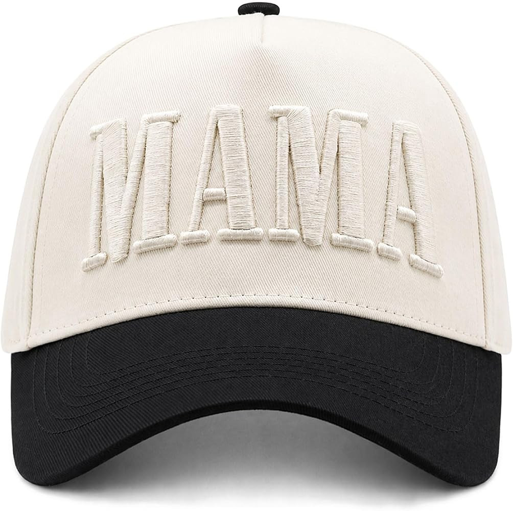 Womens Mama Trucker Hat, Vintage Snapback Mom Baseball Cap, Trendy New Mom Gifts Mothers Day Outf... | Amazon (US)