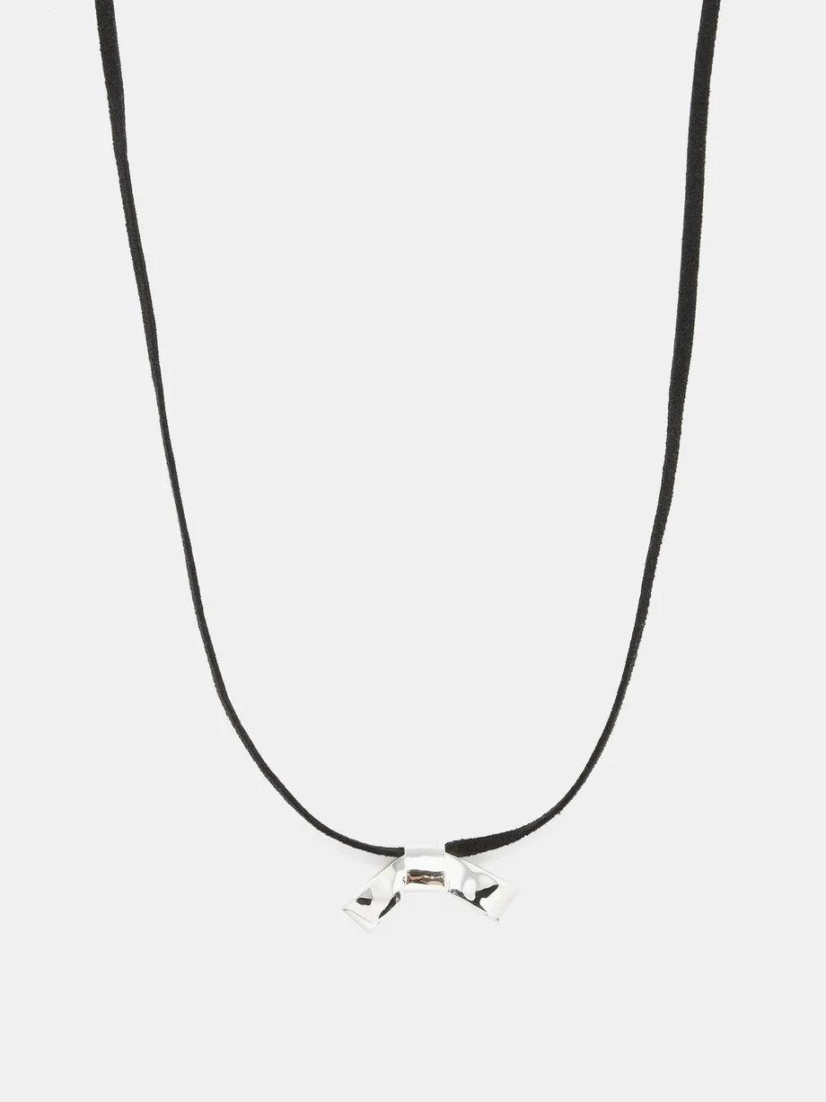 Cravat petite sterling-silver necklace | Matches (US)