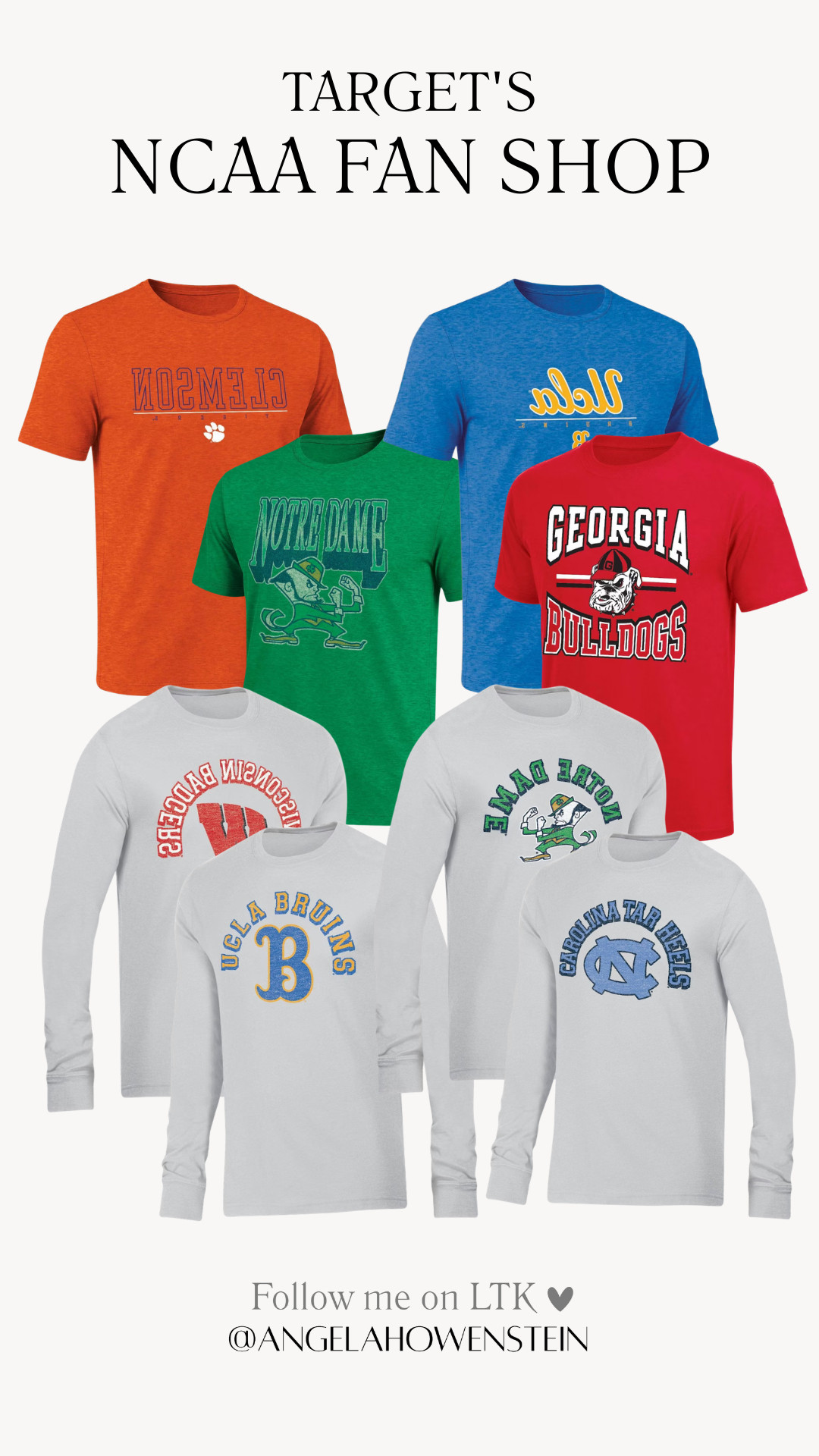 #TargetPartner I’m always looking for cute game-day pieces I’ll actually wear AFTER the game, and @Target has so many good ones right now. Give me a team tee with jeans or a cozy sweatshirt for watching from the couch, and I’m set.