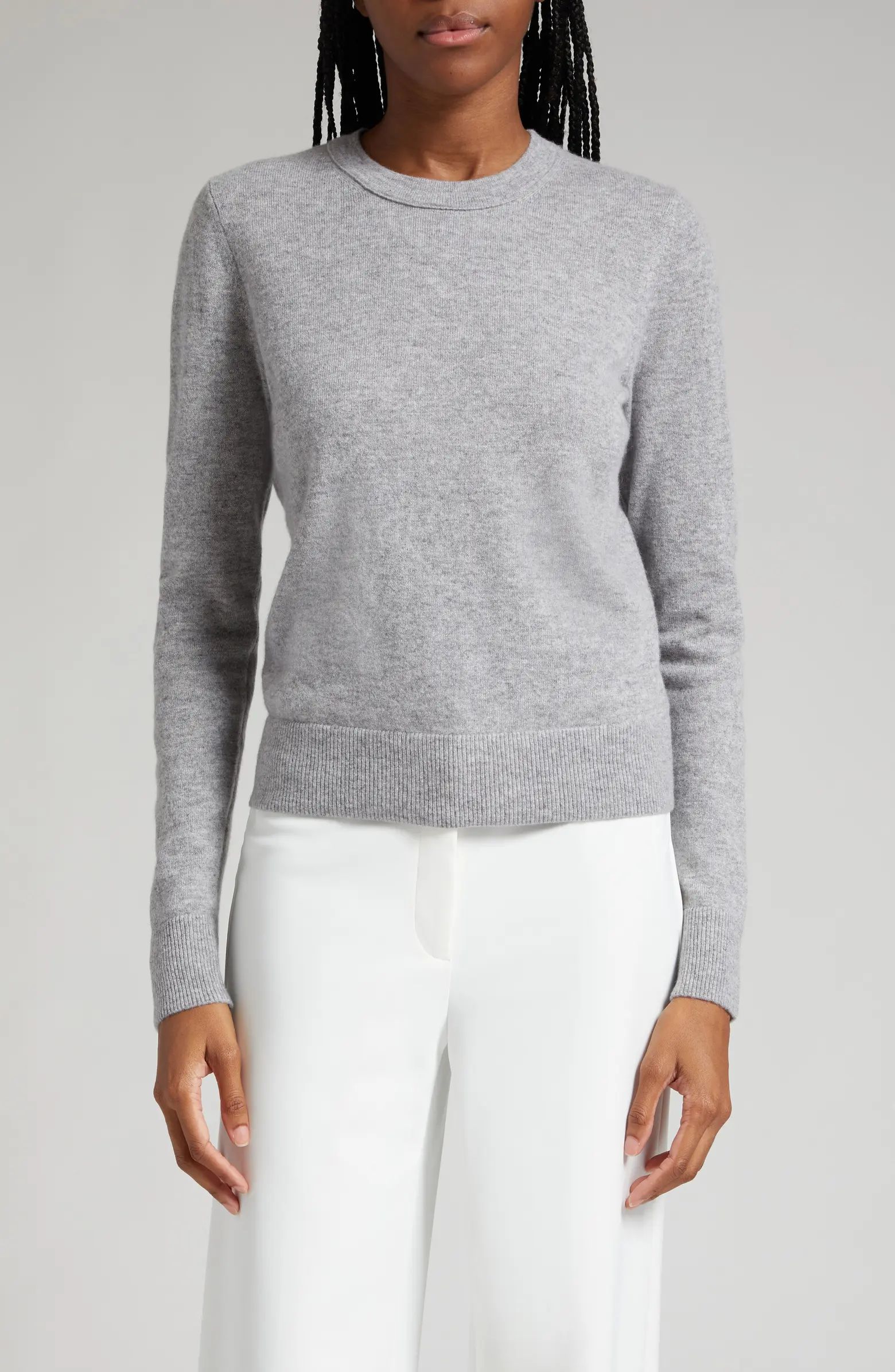 Classic Crewneck Cashmere Sweater | Nordstrom