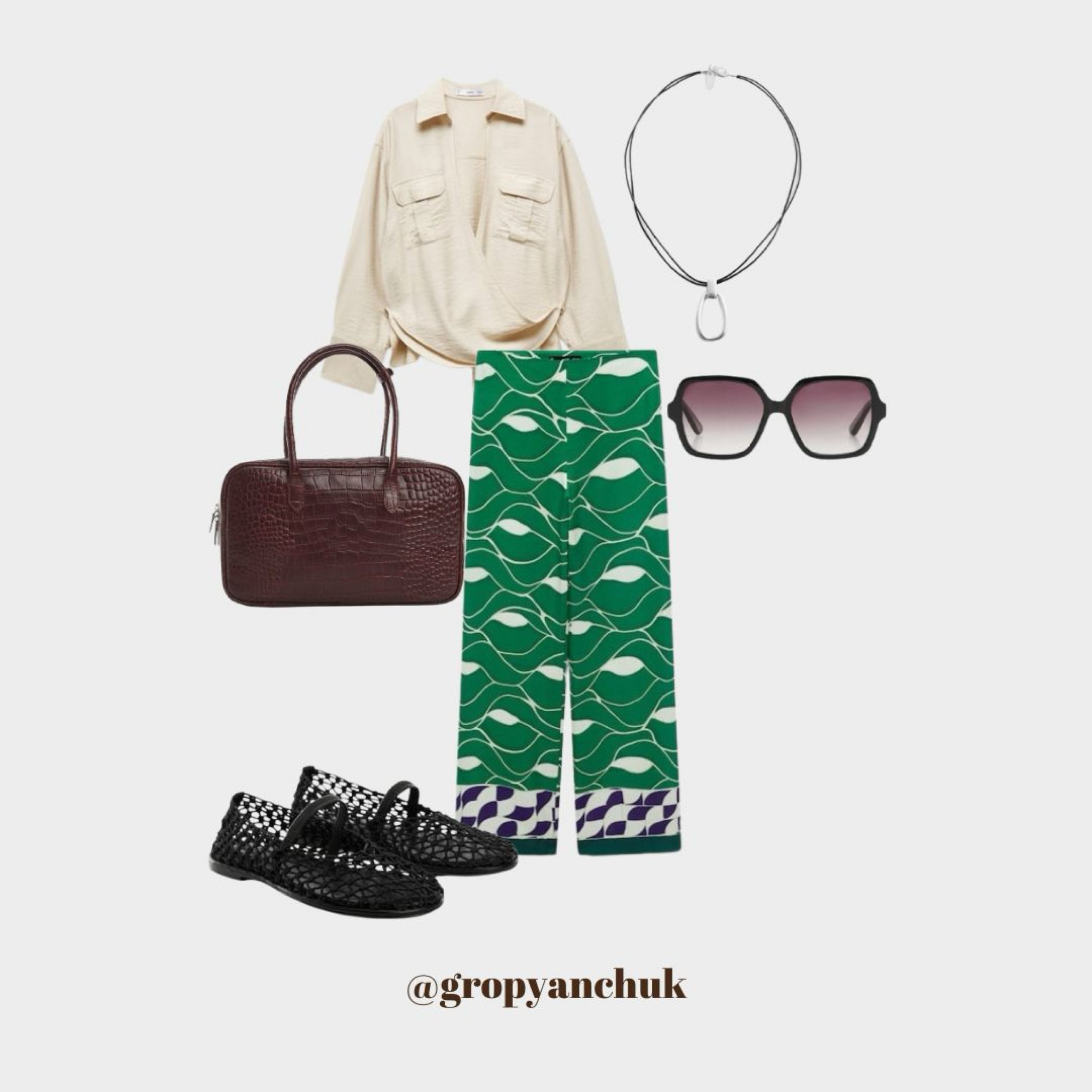 Adding printed pants to make a statement💚

#LTKstyletip #LTKSeasonal #LTKparties