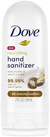 Dove Nourishing Hand Sanitizer 99.99% Effective Against Germs Shea Butter and Warm Vanilla Antiba... | Amazon (US)