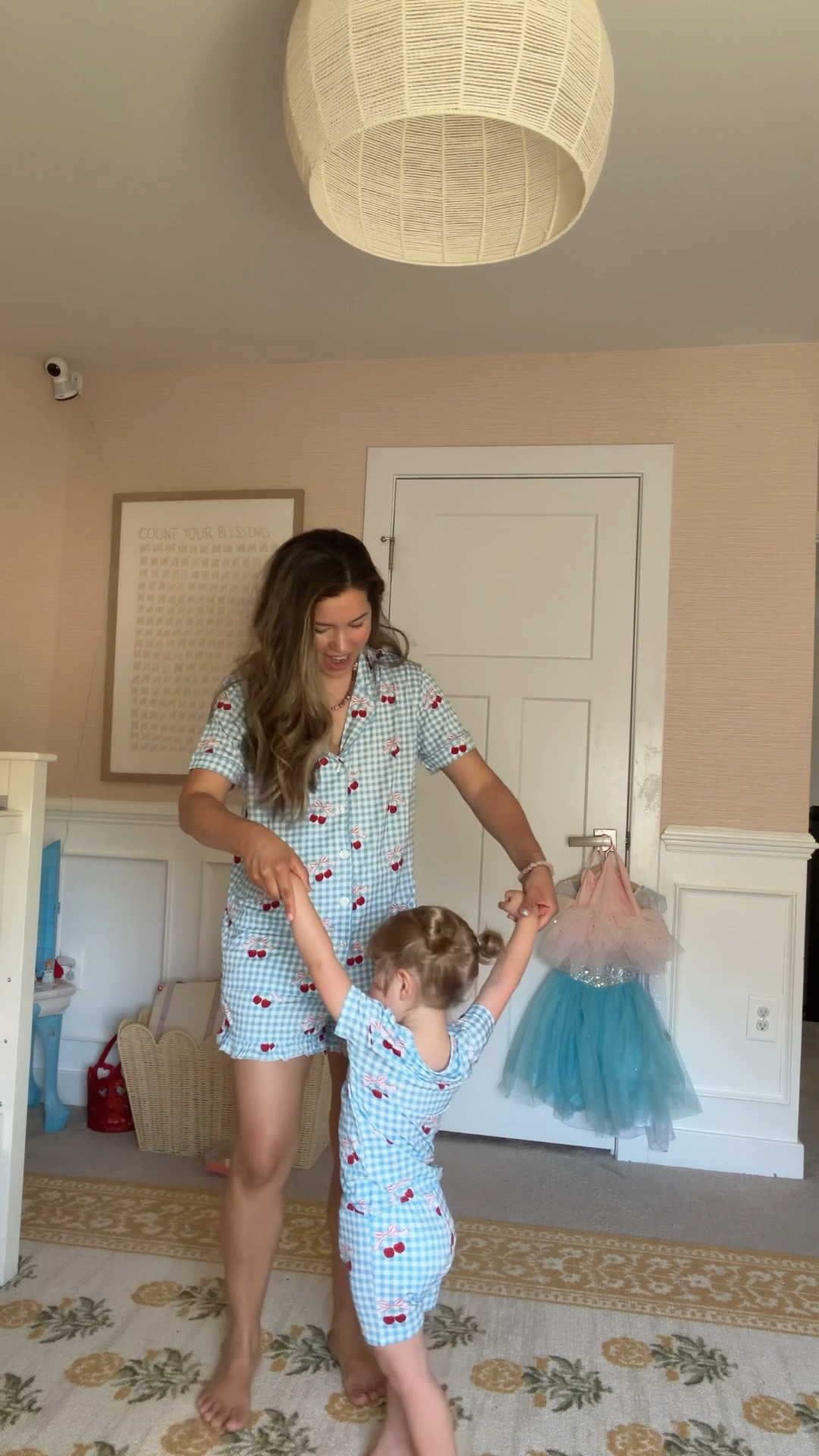 Wearing size small and poppy in a 2T! ♥️🍒🩵 
Use code americana10 for 10% off! Valid until April 30! 

Inmyjammers 

#LTKmomlife #LTKootd