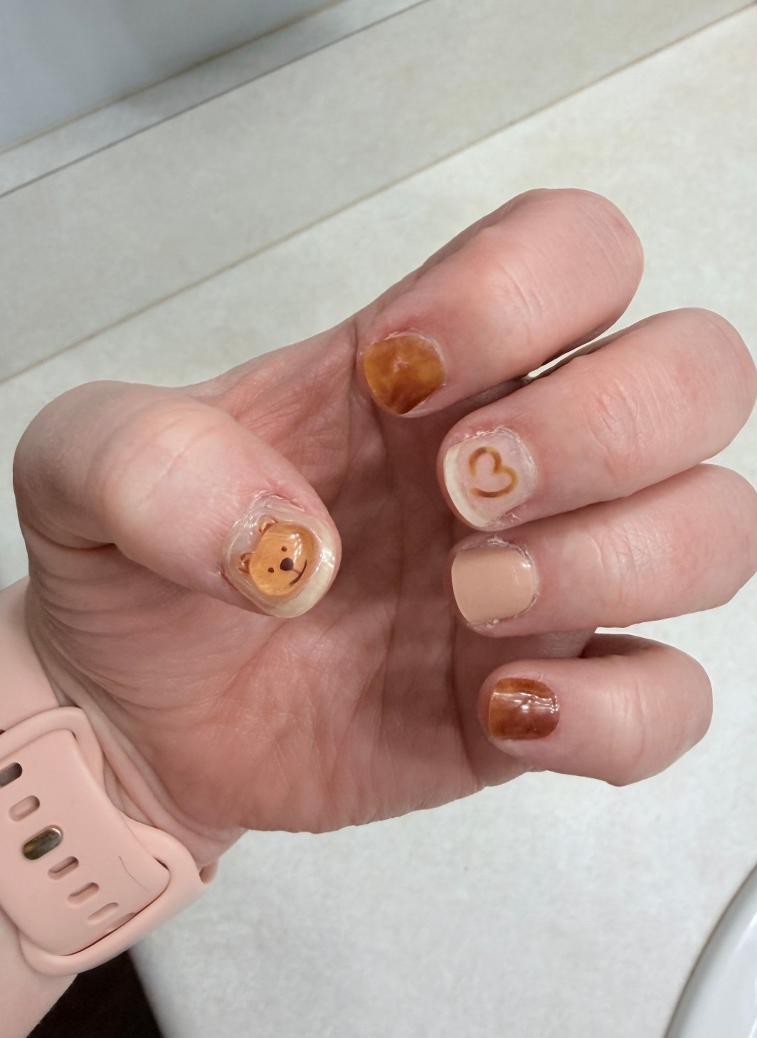 ✨ Cozy fall nails with a little bear moment 🐻🍁

#LTKSeasonal #LTKHoliday #LTKselfcare