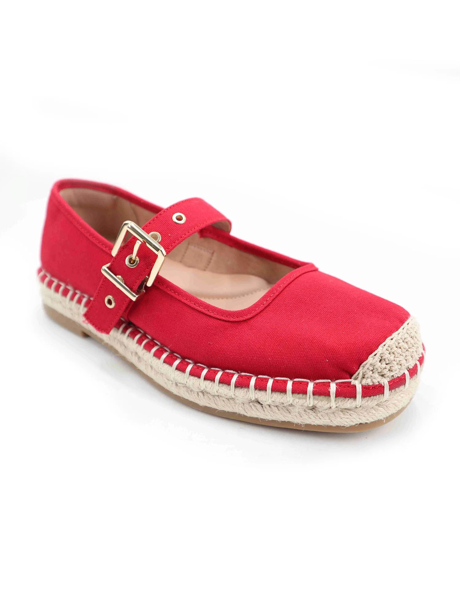 Time and Tru Women's Espadrille Mary Jane - Walmart.com | Walmart (US)