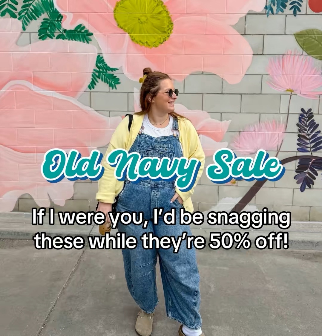 Old navy is HALF OFF

#LTKootd #LTKMothersDay #LTKSaleAlert