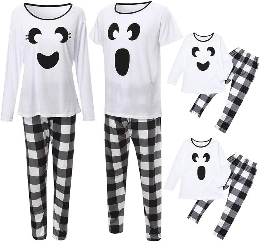 Toddler Halloween Outfits,Fineser Family Halloween Matching Pajamas Sleepwear Clothes Sets Childr... | Amazon (US)