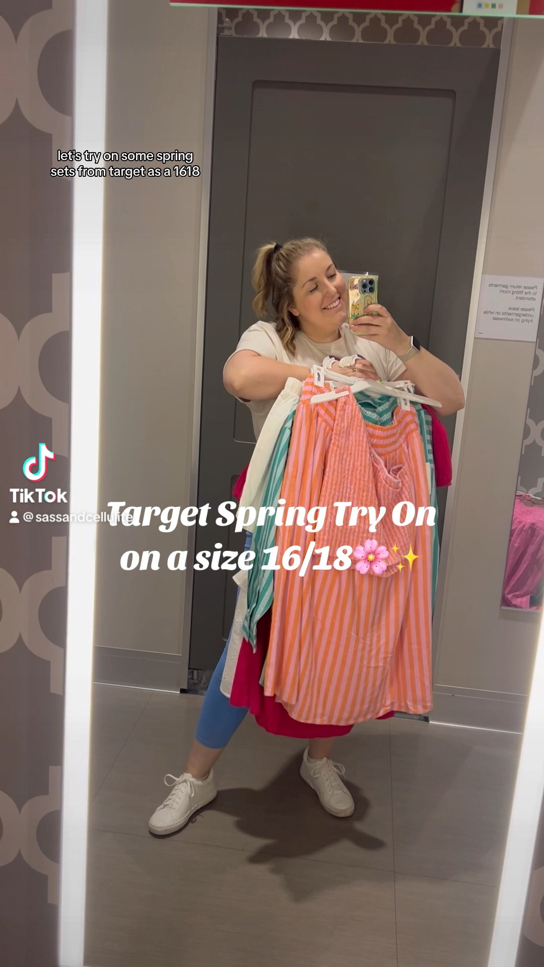 Spring sets from Target as a 16/18! Wearing XL in all tops, XXL in the bottoms and XL in the dress! 

#LTKplussize #LTKSeasonal #LTKmidsize