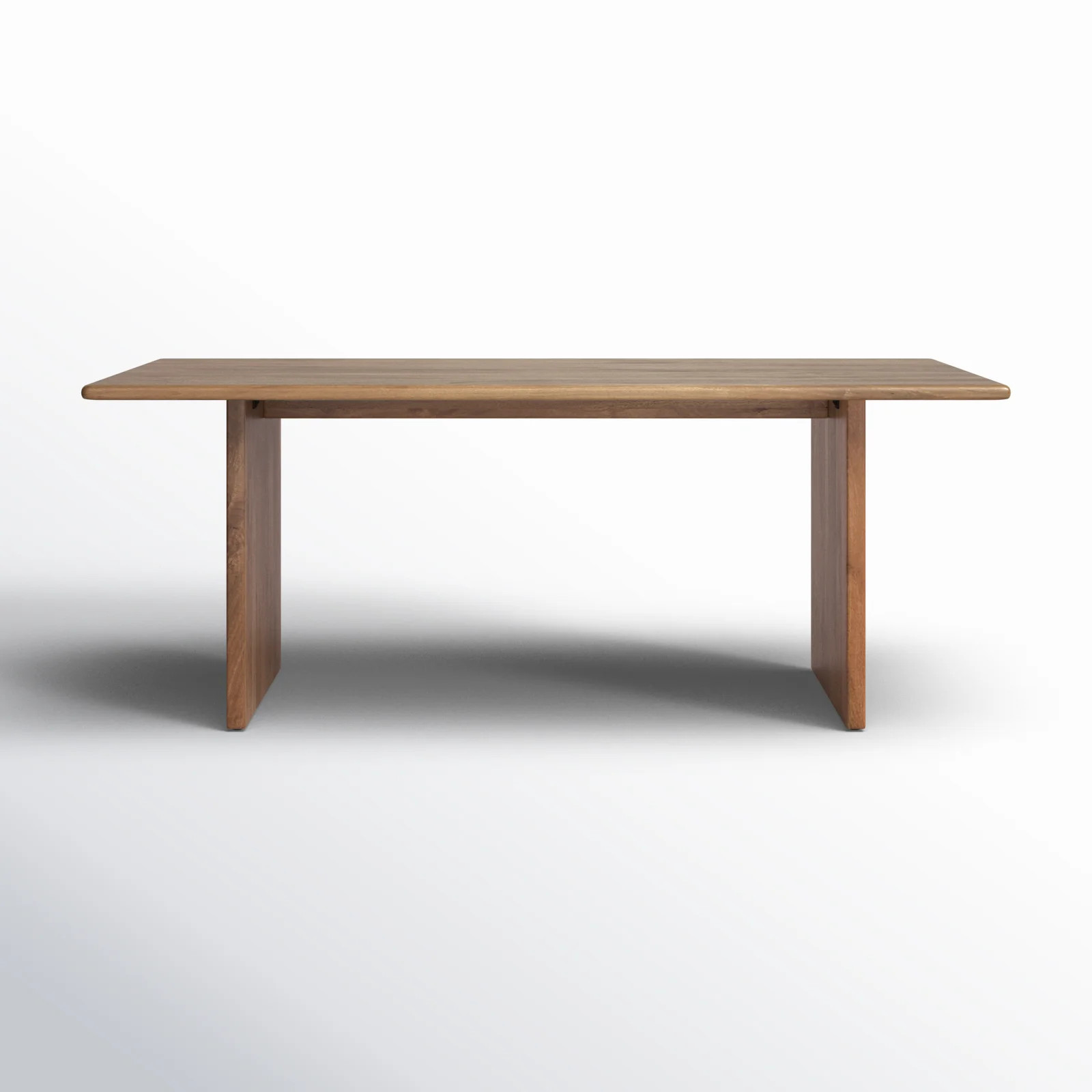 Warwick Modern Butcher Block Solid Wood Dining Table | Wayfair North America