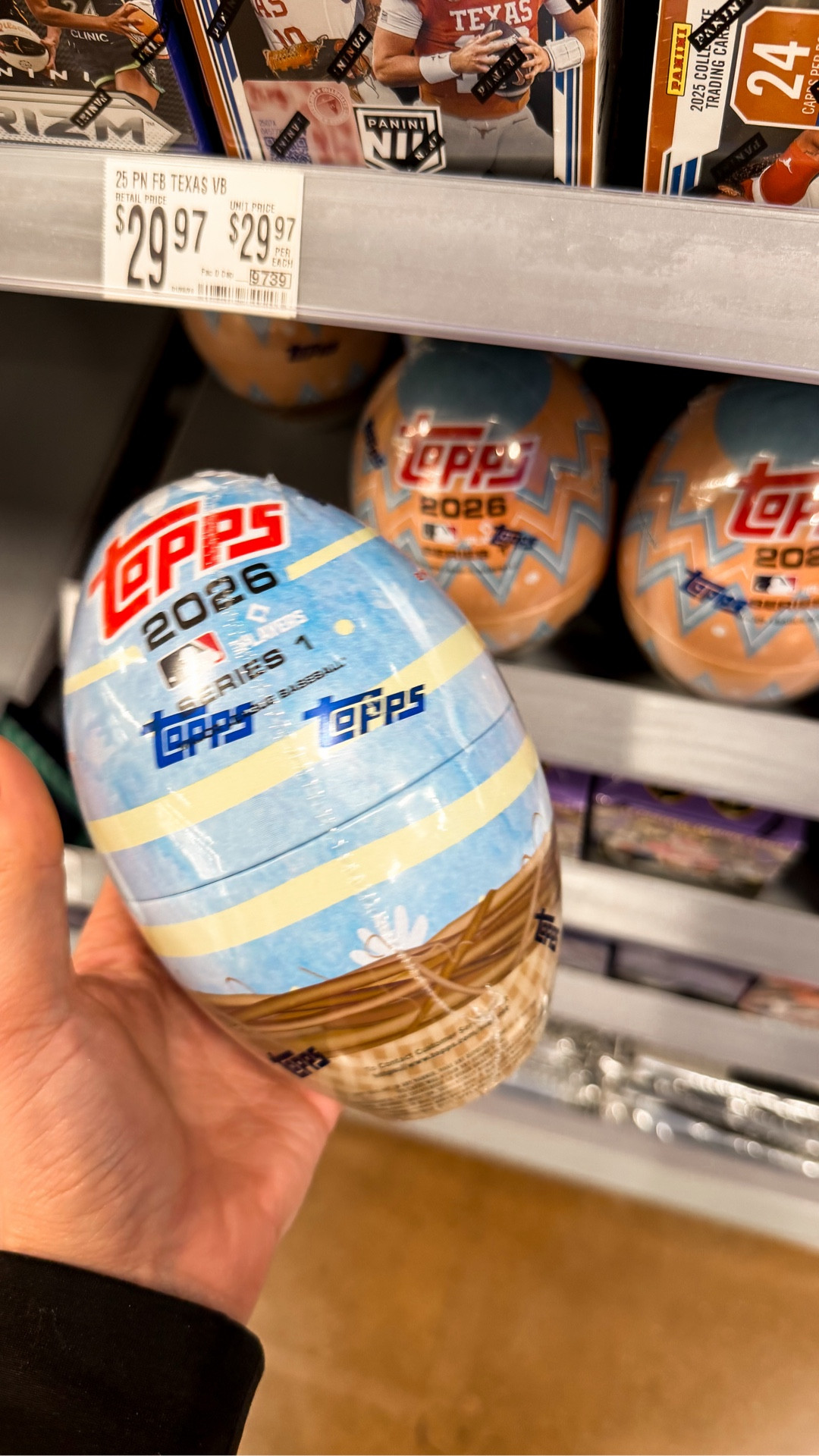 Topps 2026 Easter egg exclusive baseball cards at Walmart 
These sell out fast 💨 and are under $15
Great for Easter baskets for kids 

#LTKmomlife #LTKKids