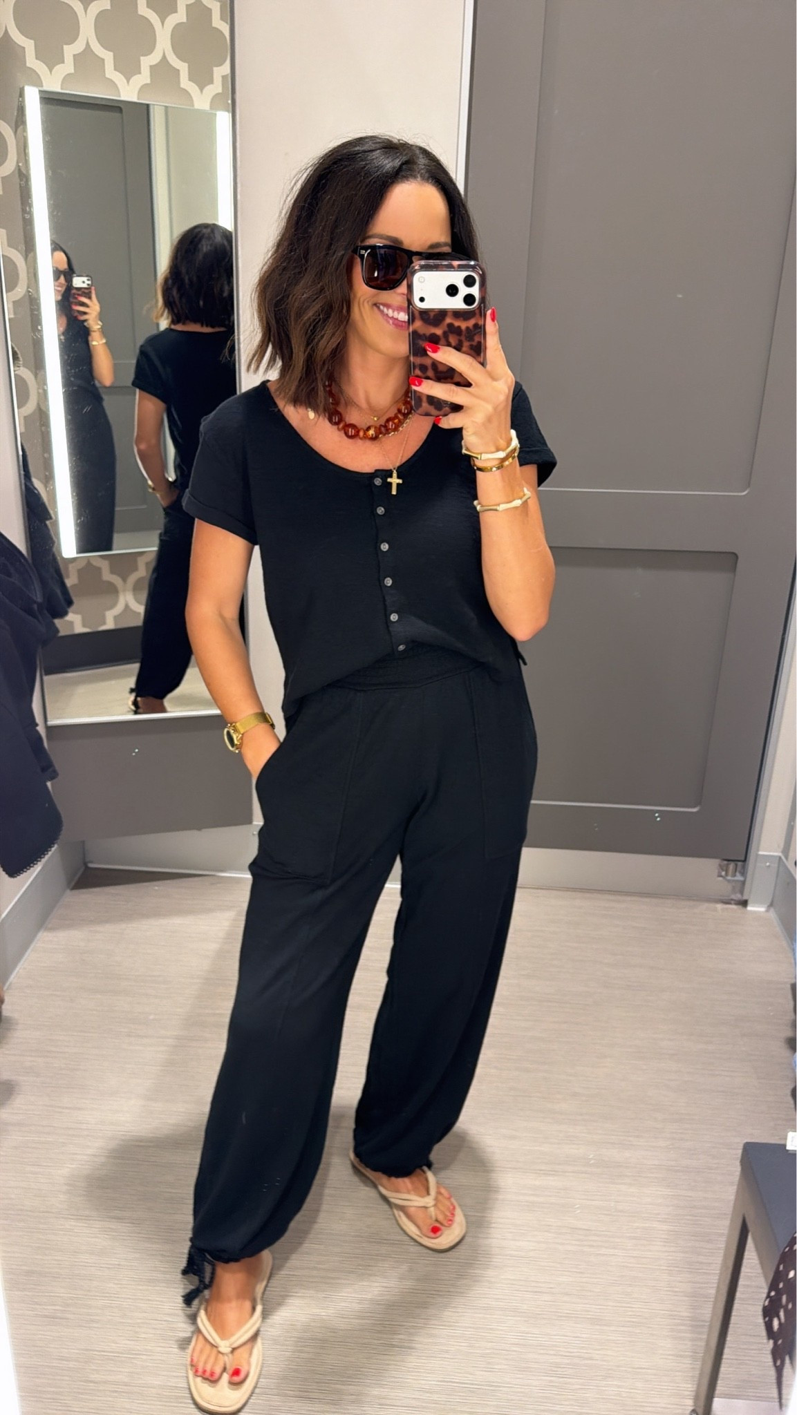 This Target set is unbelievably comfortable. It has that effortless, elevated look that reminds me so much of Free People, but for a fraction of the price.

Wearing an XS in both pieces from Target.

#TargetStyle #TargetFinds #TargetFashion #TargetNewArrivals #FreePeopleLookForLess #AffordableFashion #ComfyStyle #EverydayStyle #CasualChic #OOTD #NeutralStyle #LoungeToStreet #StyleInspo #TargetRun