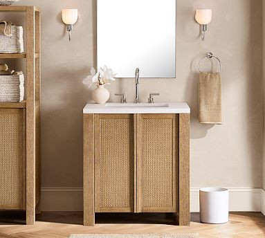Marina 30" Mini Sink Vanity | Pottery Barn (US)