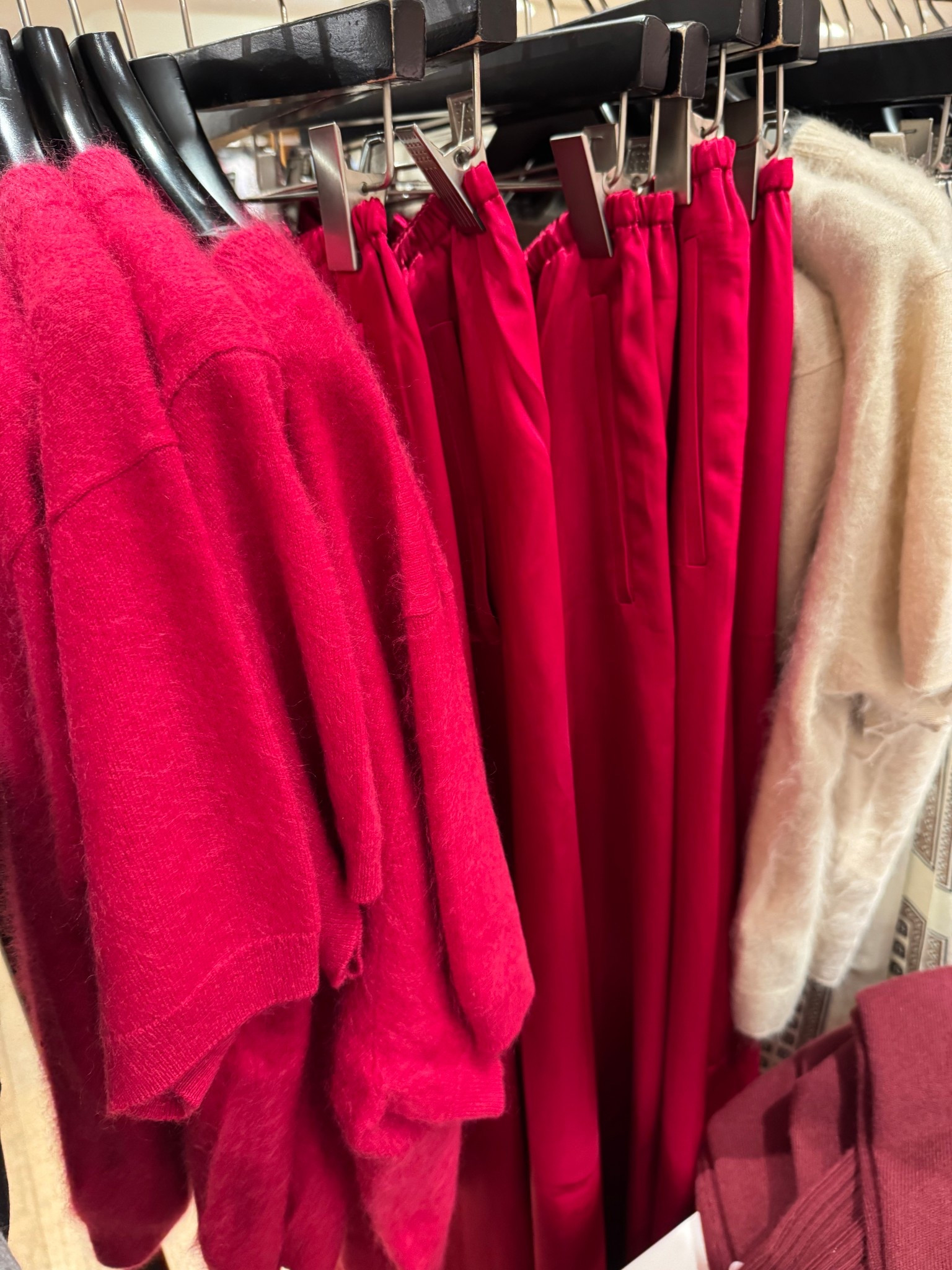 Red satin pants and cashmere on sale at Jcrew when signed in holiday outfit Christmas outfit 

#LTKHoliday #LTKSaleAlert #LTKSeasonal