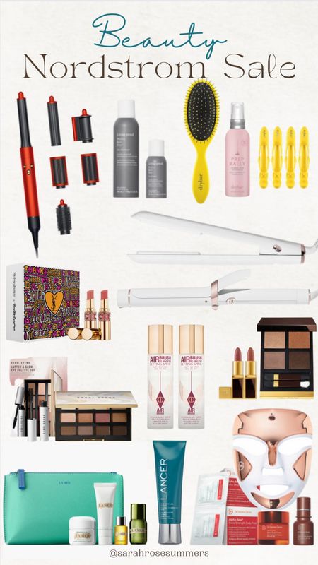 Beauty sales at Nordstrom: Dry Bar’s amazing detangle and heat protectant spray, award winning Living Proof dry shampoo, the new long Dyson airwrap in exclusive red, YSL beauty hydrating pigmented lipsticks, Charlotte Tilbury’d amazing setting spray, Tom Ford eyeshadow palette and lipsticks, Dr Dennis Gross game changing skincare, Lancer Skincare facial exfoliant and more 

#LTKbeauty #LTKxNSale #LTKsalealert
