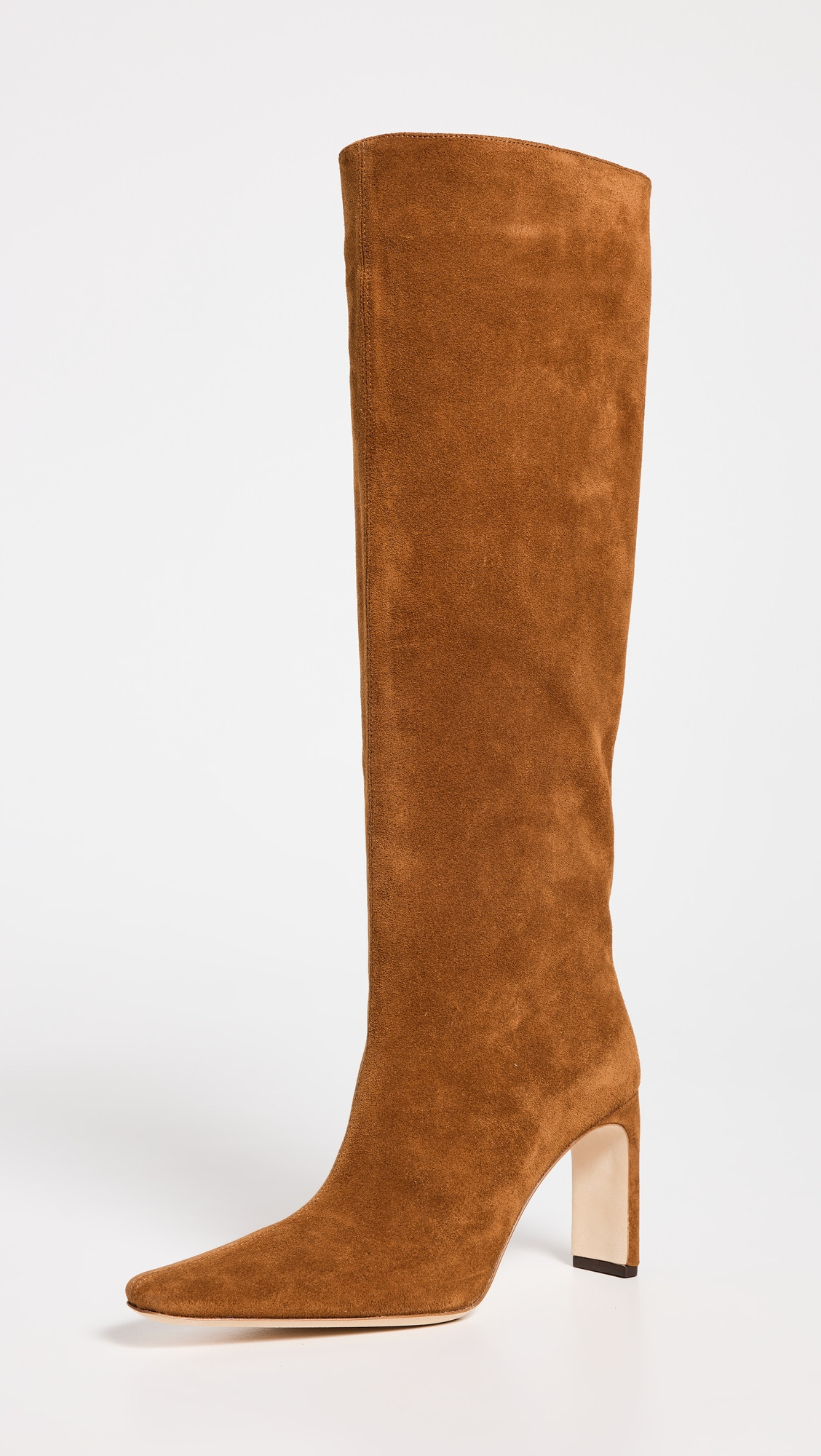 STAUD Wally High Heel Boots Tan 40.5 | Shopbop