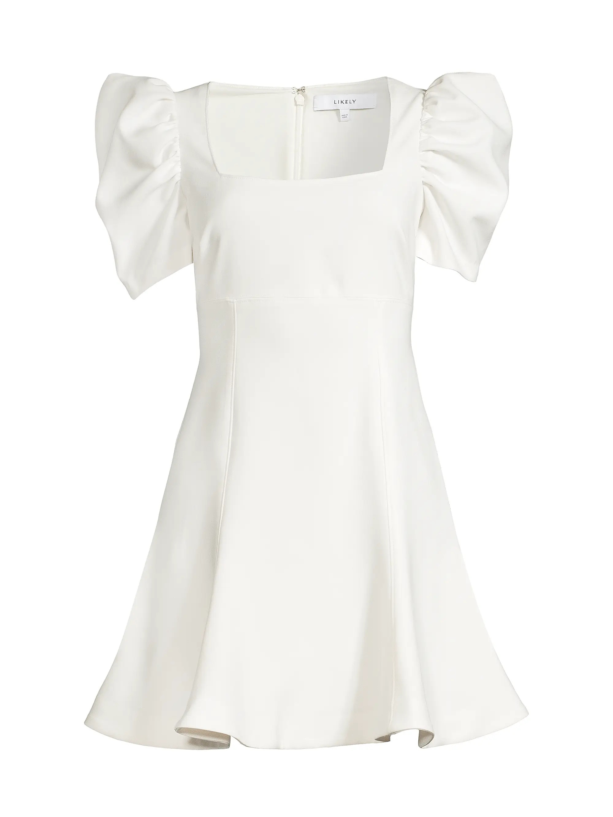 Alia Fit-&-Flare Mini Dress | Saks Fifth Avenue