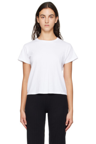 LESET - White 'The Margo' T-Shirt | SSENSE