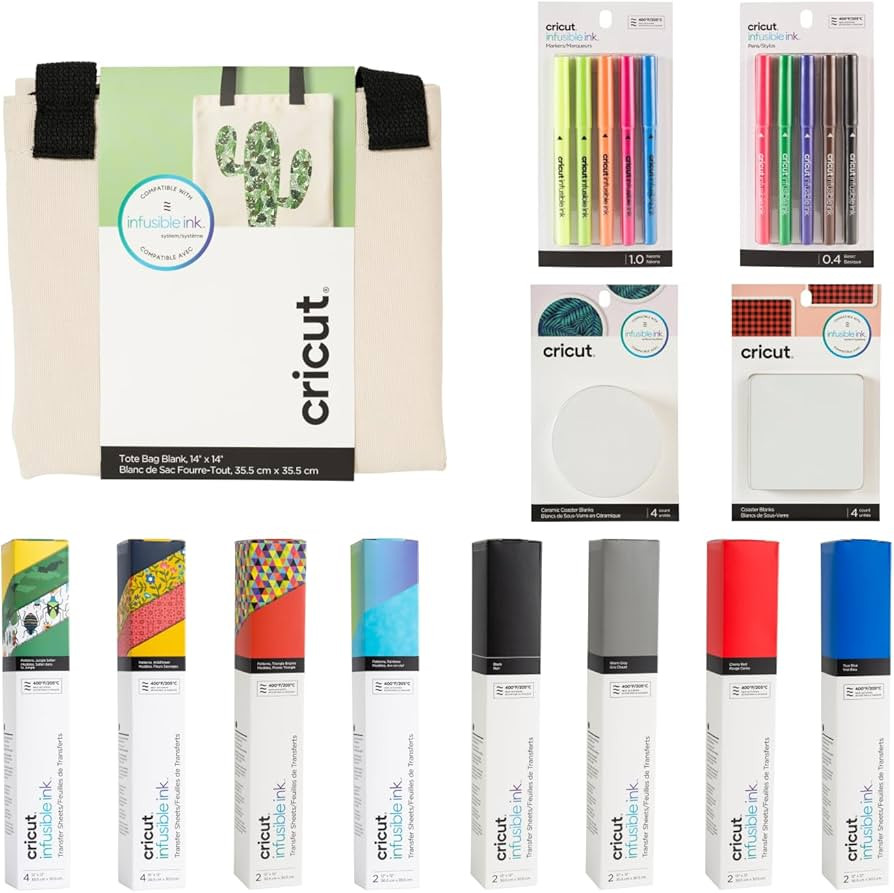 Cricut Infusible Ink Beginner Bundle | Sublimation Kit for Permanent Transfers - Includes Infusib... | Amazon (US)