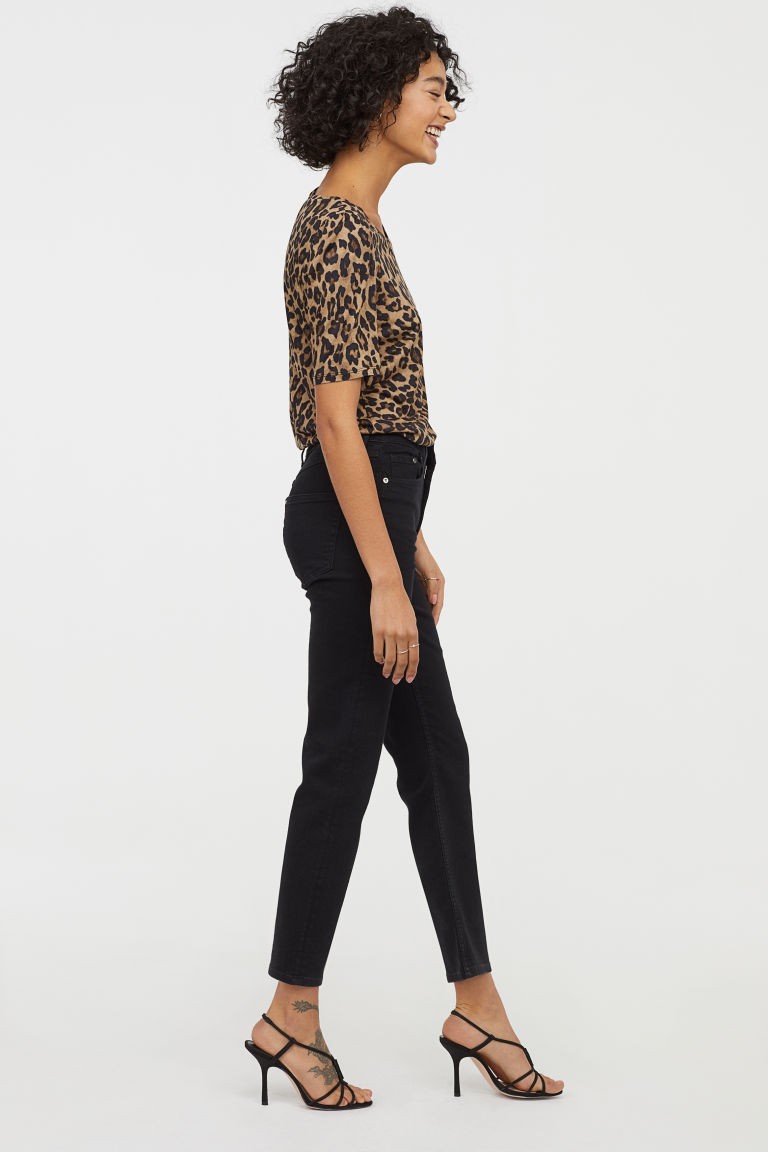 Puff-sleeved T-shirt | H&M (US + CA)