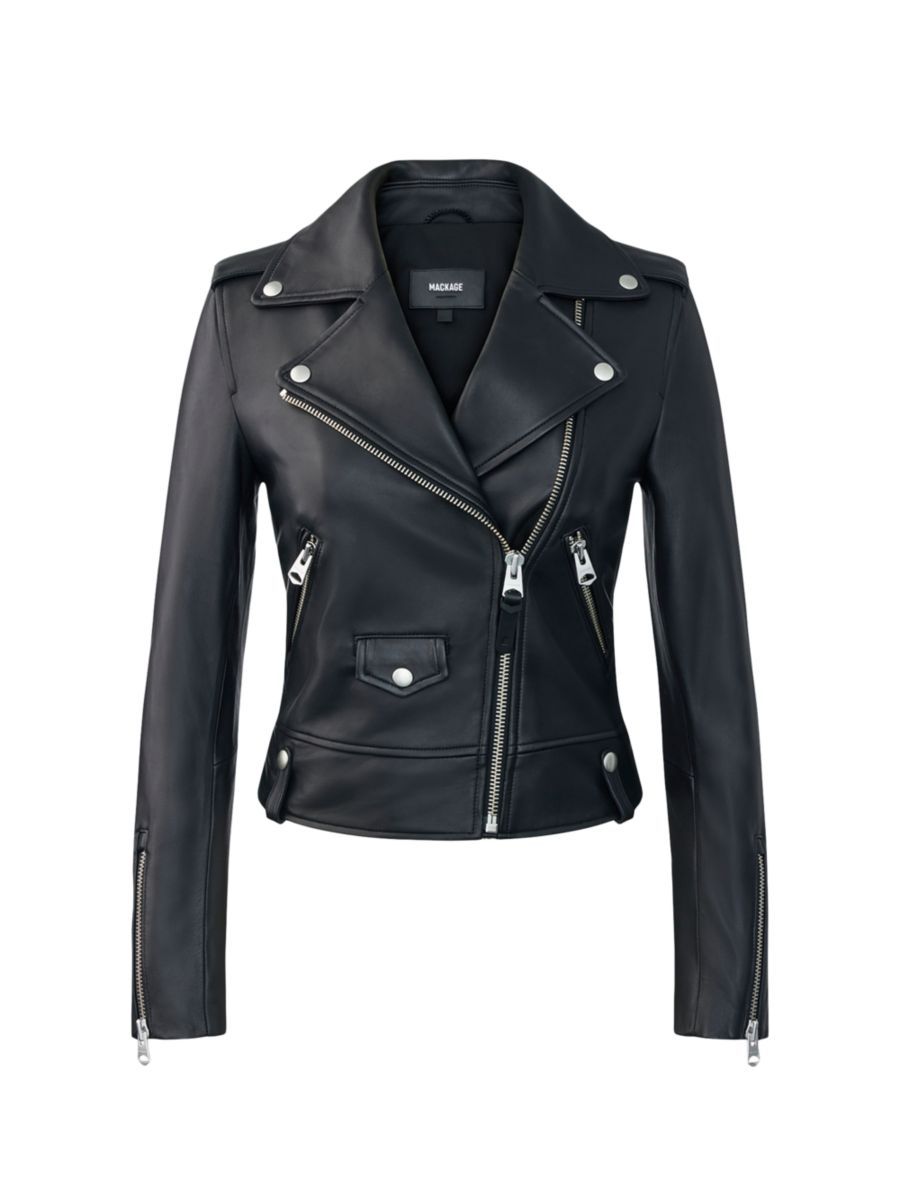 Baya Lambskin Biker Jacket | Saks Fifth Avenue