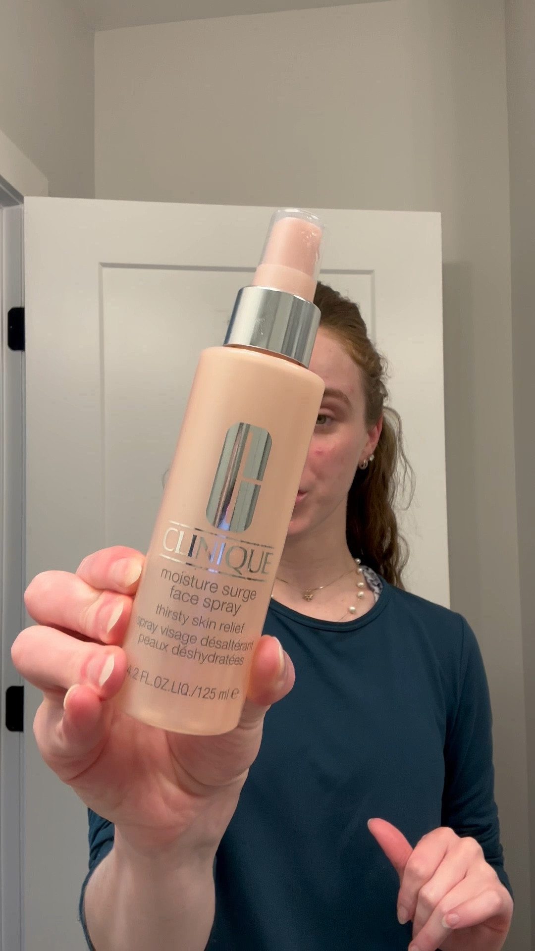My current favorite skincare step!! I have been LOVING the Clinique Moisture Surge Face Spray for a little extra boost to my skin during the day. I’ve had some dry skin & this has saved me!

#LTKBeauty