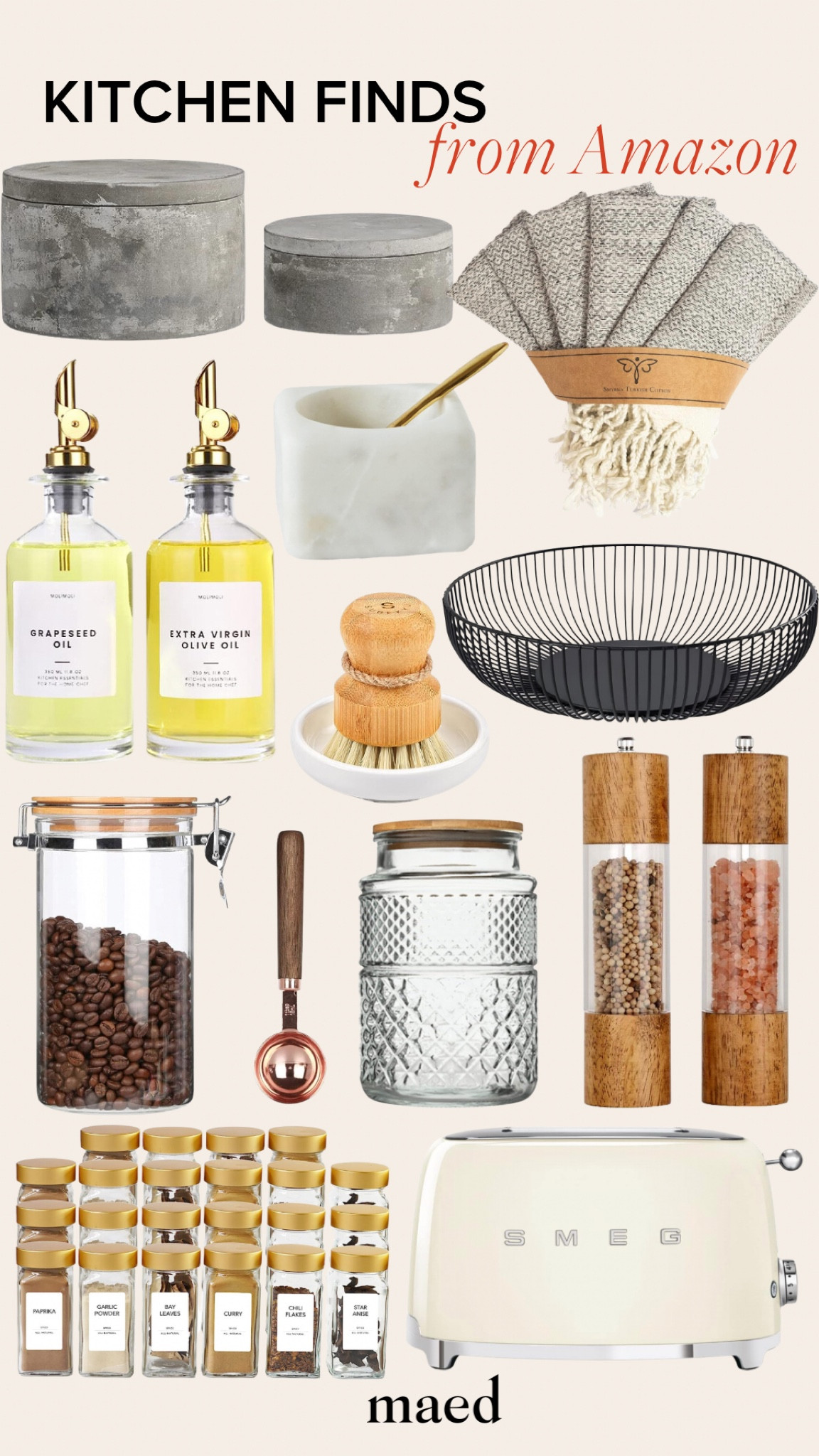 Aesthetic kitchen finds, home finds, Amazon finds, Amazon kitchen 

#LTKhome #LTKU #LTKbeauty