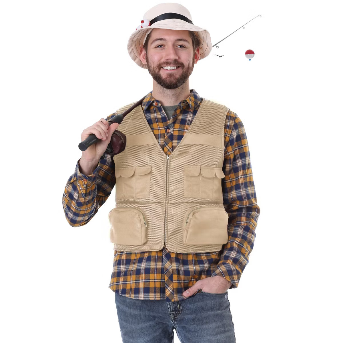 HalloweenCostumes.com Men's Fisherman Kit Costume | Target