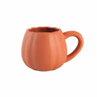 18.6oz. Orange Ceramic Pumpkin Mug by Celebrate It™ | Michaels | Michaels Stores