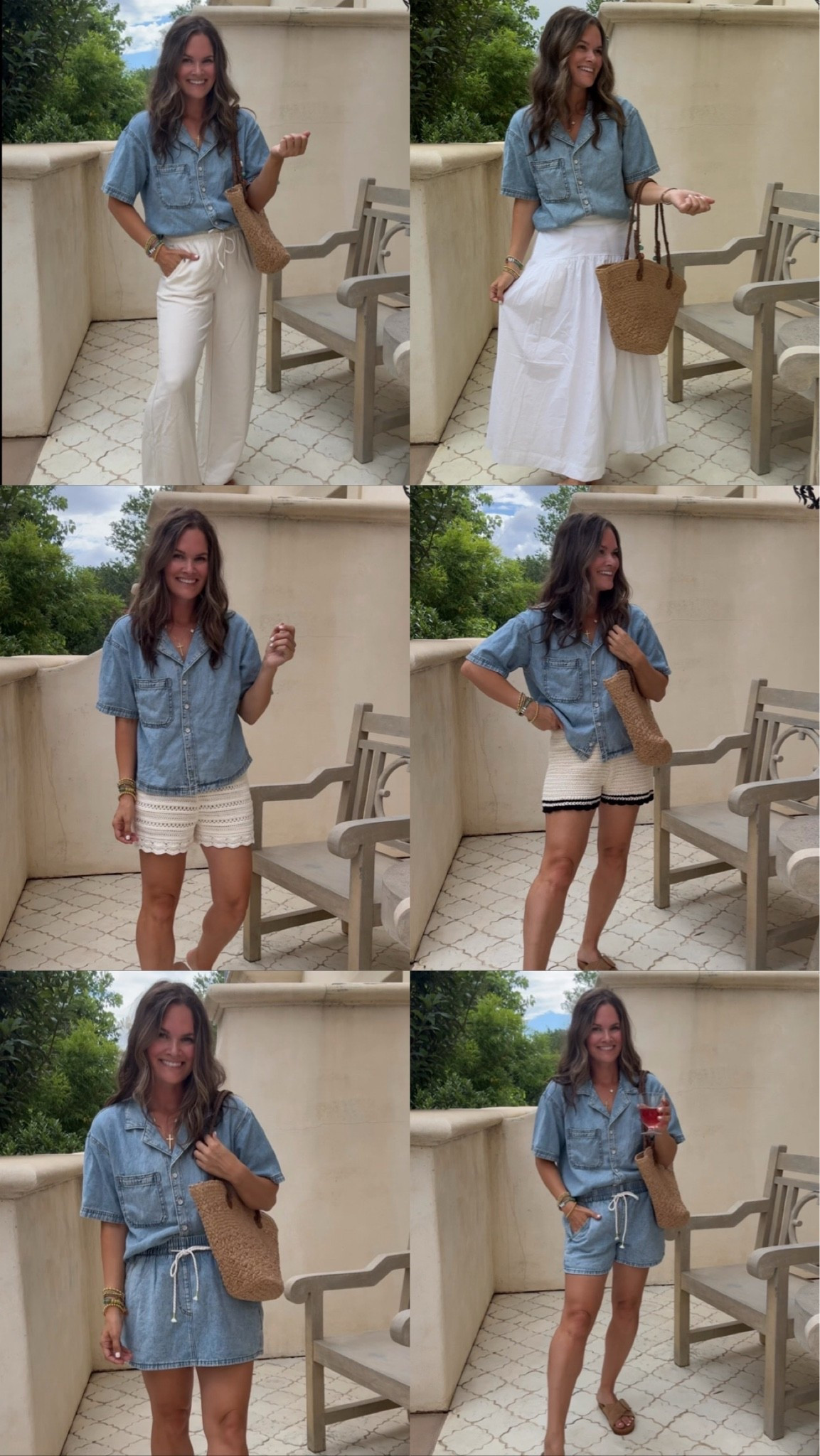 One top, 6 ways 🤍 Loving how many outfits I can get out of this one top!

#LTKootd #LTKdayinmylife #LTKgrwm