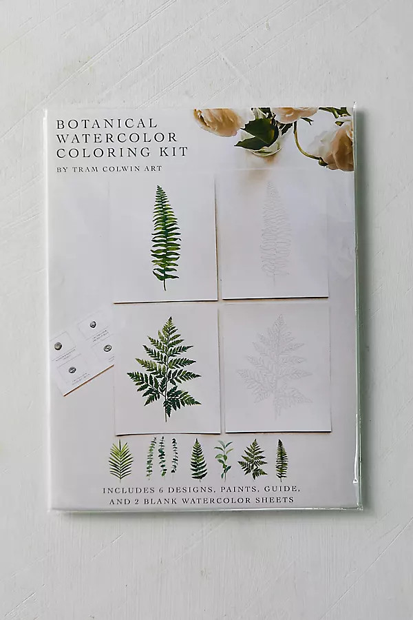 Botanical Watercolor Kit | Anthropologie (US)