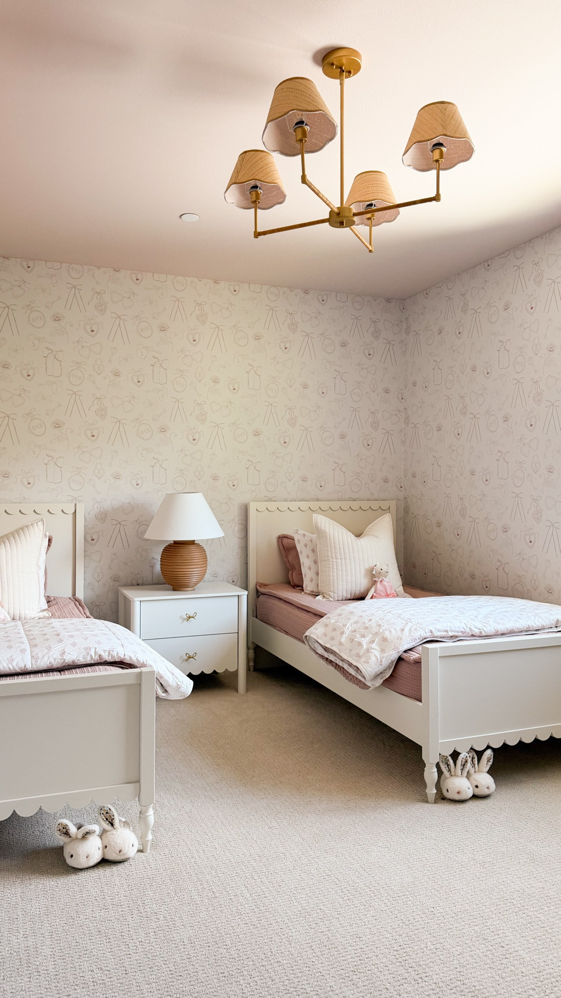 Loving how their room is coming along! Use code TINABIT for 20% off @beddys

scallop furniture, Penny twin beds, ceiling light, scallop nightstand, and bow mirror, lamp

#LTKsummer #LTKkids #LTKhome