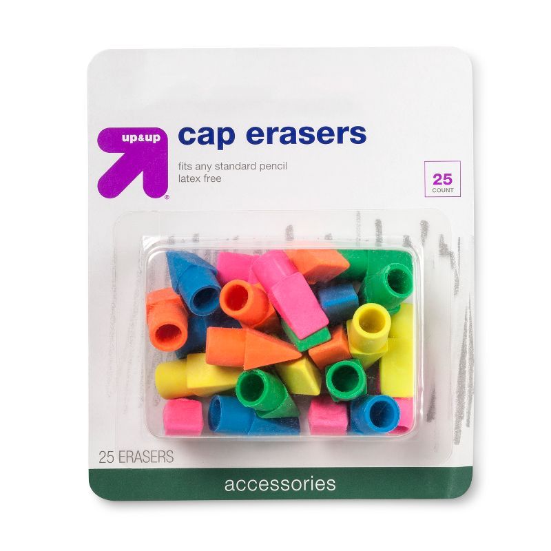 Cap Erasers 25ct - up & up™ | Target