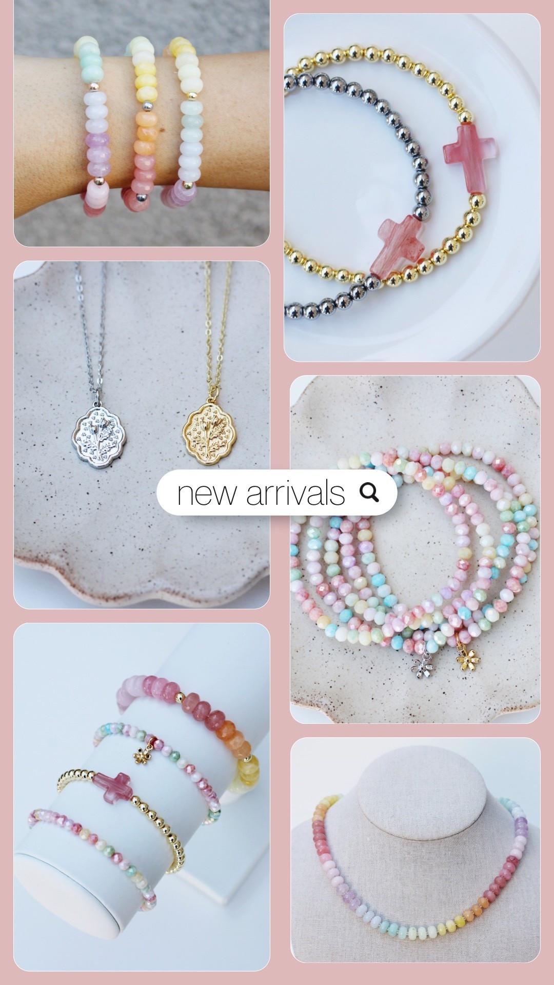 NEW spring jewelry in my shop! 🌷🩷

#LTKSaleAlert #LTKootd #LTKSeasonal