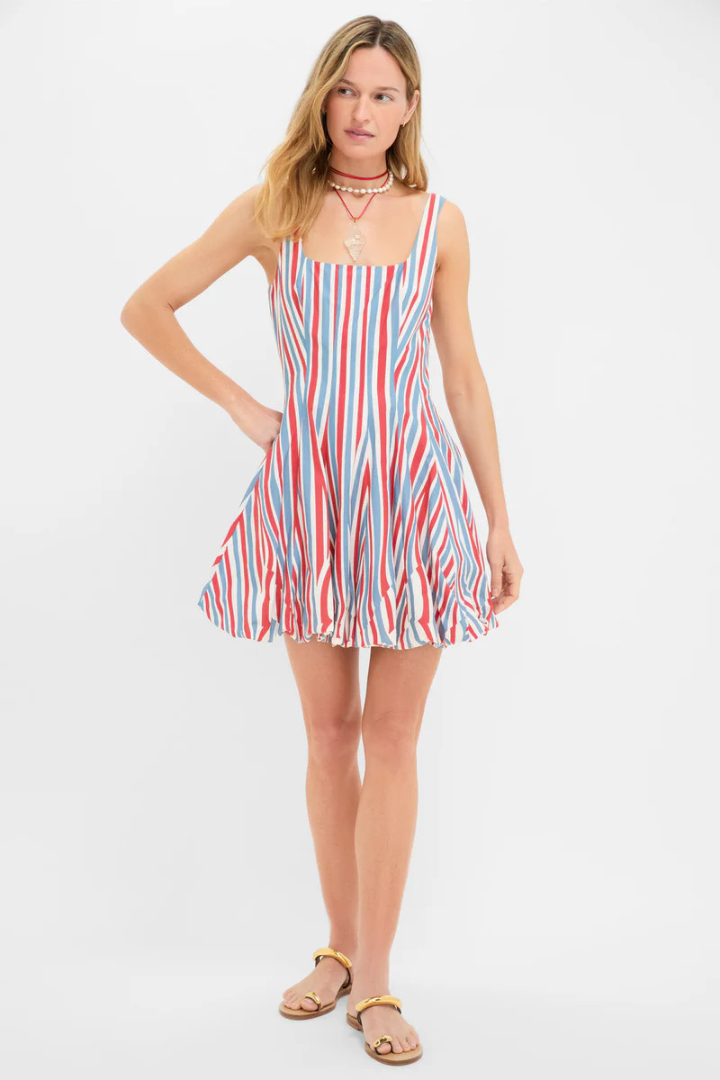 Americana Stripe Sadie Dress | Tuckernuck (US)