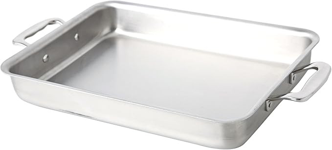 360 Stainless Steel Baking Pan 9x13, Handcrafted in the USA, 5 Ply, Stainless Bakeware, Professio... | Amazon (US)