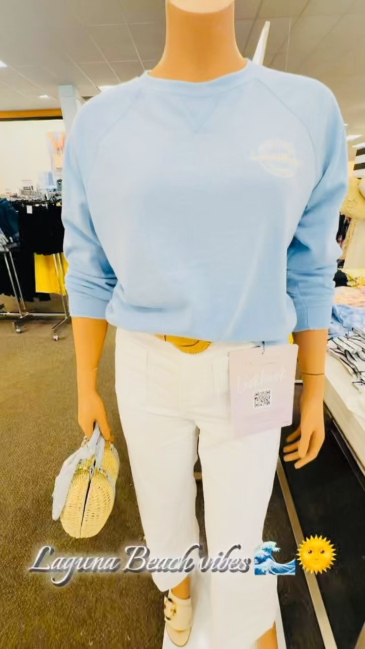 If Laguna Beach were an outfit… this would be it ☀️ 
Capturing the essence of Laguna in soft coastal blues, warm sandy tones, and crisp whites 🌊🤍✨”

#LTKSeasonal #LTKTravel #LTKMidsize