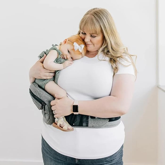 Tushbaby Original Hip Seat Baby Carrier for Babies & Toddlers up to 45 lbs, Safety Certified, Lig... | Amazon (US)