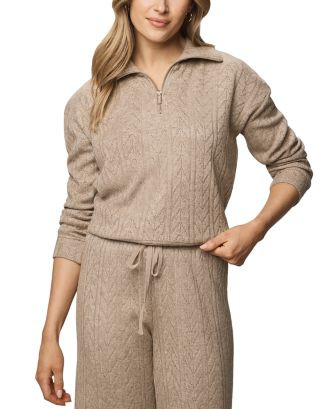 Sweater Soft Quarter Zip Sweatshirt | Bloomingdale's (US)