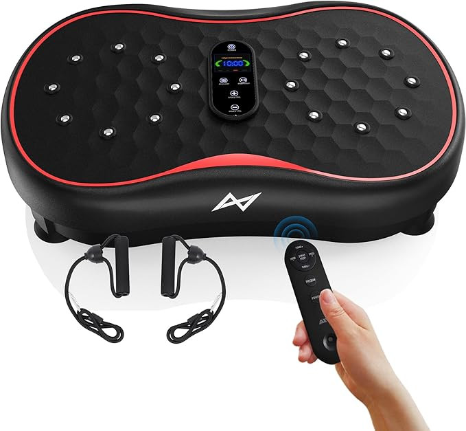 AXV Vibration Plate Fitness Platform Exercise Machine Vibrating Shaking Full Body Shaker Workout ... | Amazon (US)