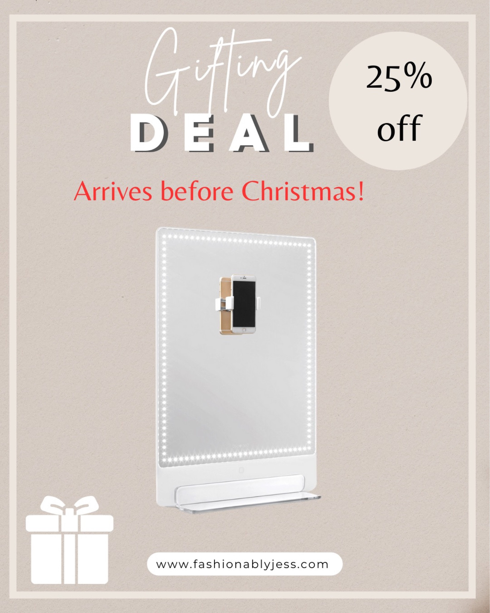 Loving this content mirror now on Sale! Arrives before Christmas 

#LTKGiftGuide #LTKsalealert #LTKfindsunder100